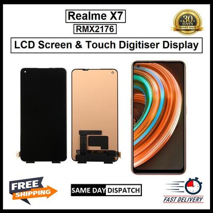 For Oppo REALME X7 ( RMX2176)  LCD Display Touch Screen Digitizer Replacement