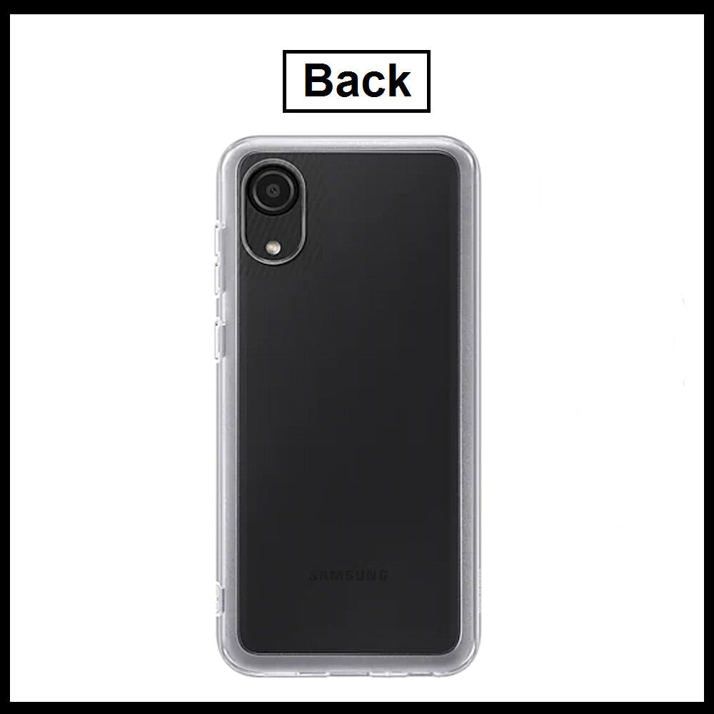 For Samsung Galaxy A03 Core Slim Clear Shockproof Gel Phone Cover