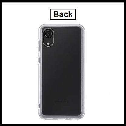 For Samsung Galaxy A03 Core Slim Clear Shockproof Gel Phone Cover