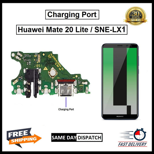 For Huawei Mate 20 Lite HMA-L29 USB Replacement Charging Port Board Flex