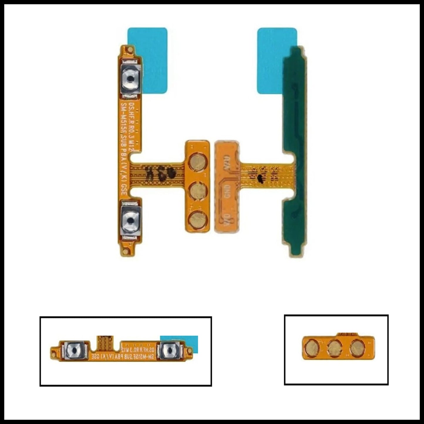For Samsung Galaxy  A04s / SM-A047F  Volume Button Flex Cable Replacement