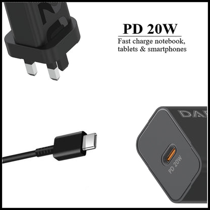 For Dadu 20W Type-C Power Adapter With Type-C to Type-C Fast Charger Cable