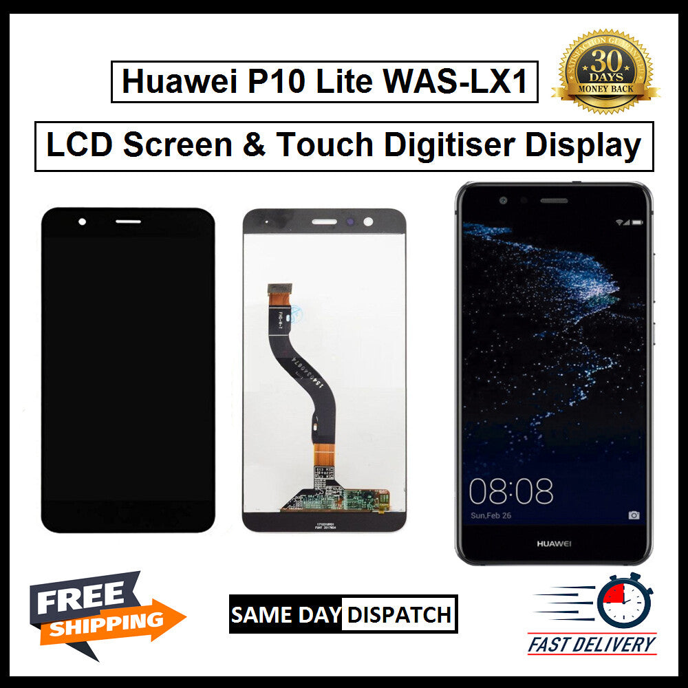 For Huawei P10 Lite WAS-LX1 Display Screen Touch Digitizer Replacement LCD