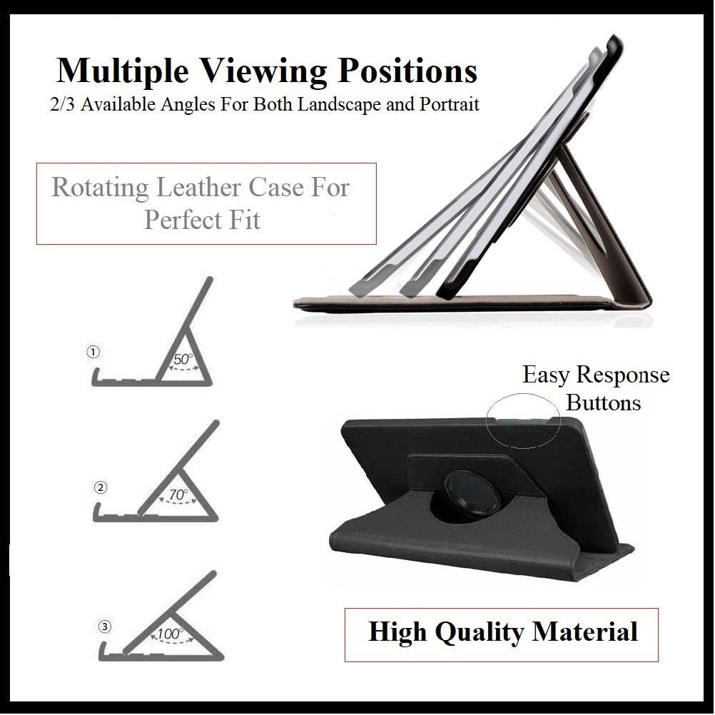 For Samsung Galaxy Tab S 8.4" SM-T700 / T705 360° Rotating Stand Covers