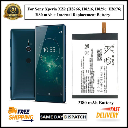 For Sony Xperia XZ2 LIP1655ERPC/H8266,H8216,H8296,H8276(3180mAh)Internal Battery