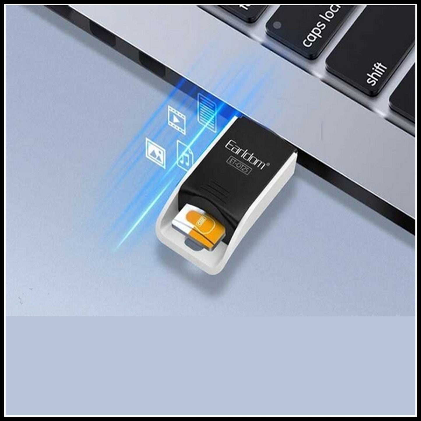 For Earldom ET-OT25  USB 2.0 Micro SD Card Reader-TF Card Adapter for Android,PC