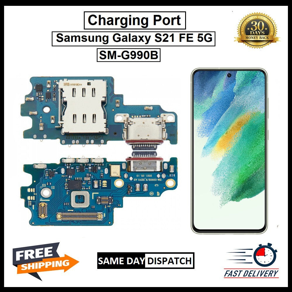 For Samsung Galaxy S21 FE 5G /SM-G990B Charging Port Board Connector Replacement