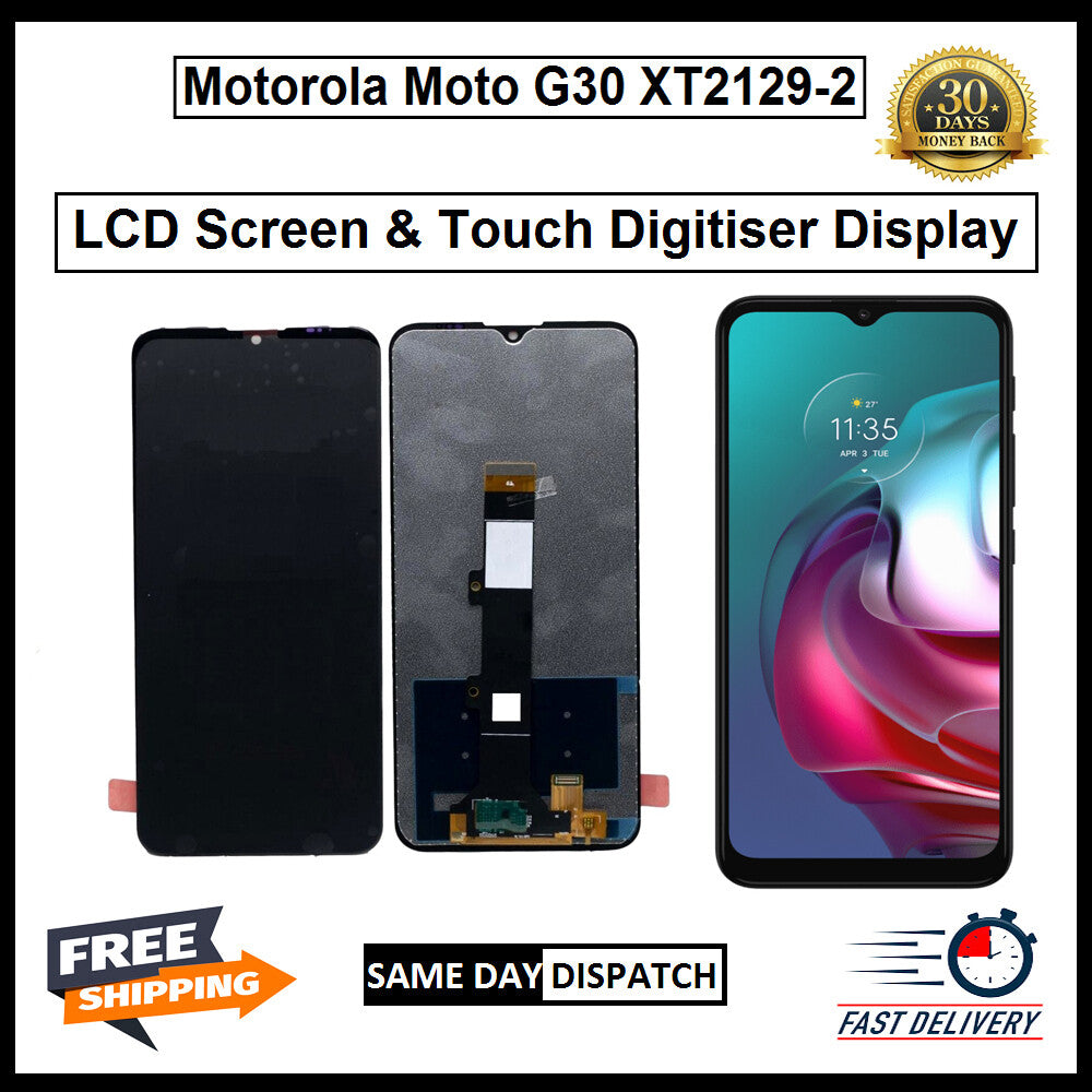 Motorola Moto G30 XT2129-2 Display Screen Touch Digitizer Replacement LCD