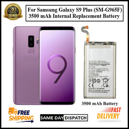 For Samsung Galaxy S9 Plus ( SM-G965F ) 3500mAh Internal Replacement Battery