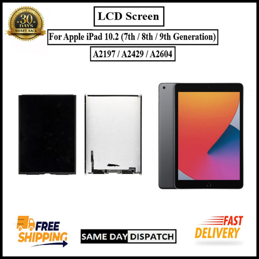 For Apple iPad 10.2 ( 7th /8th /9th Gen ) A2197 /A2429 /A2604 LCD Screen Display