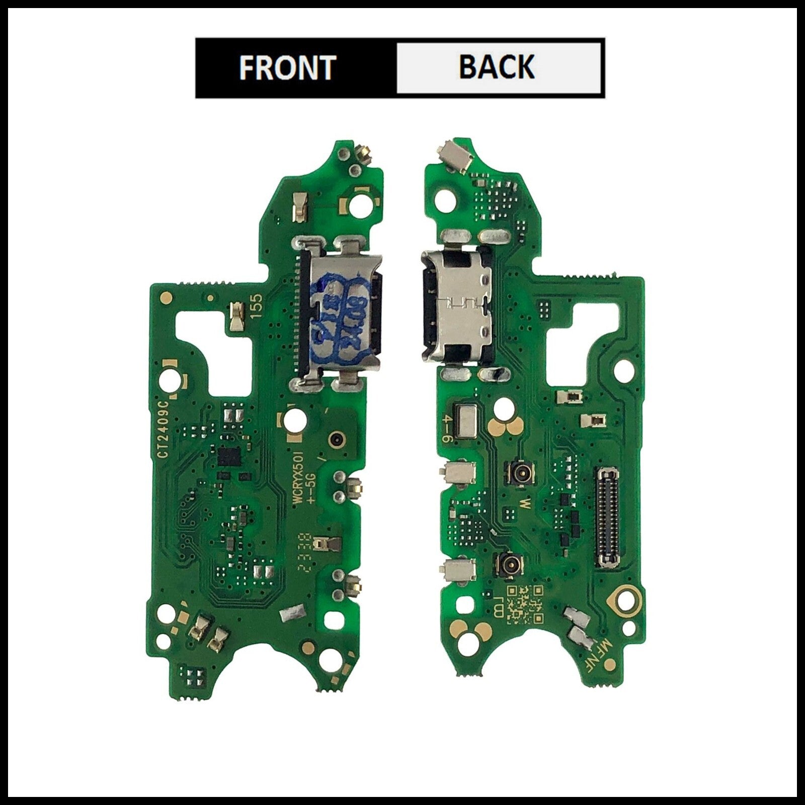 For Huawei Honor X8b Replacement Charging Port Board Flex Connector
