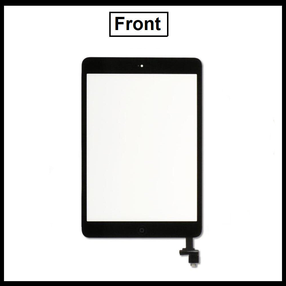For iPad Mini 1/2 A1489 A1490 Touch Screen Digitizer Replacement &IC Home Button