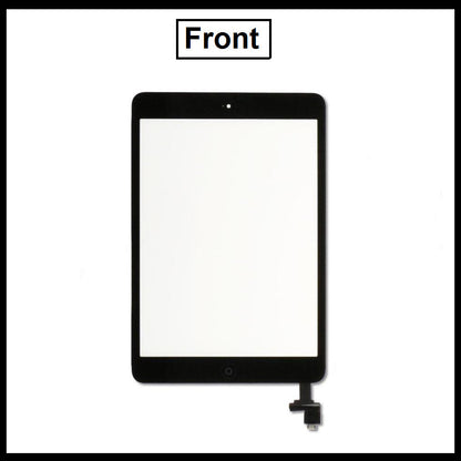 For iPad Mini 1/2 A1489 A1490 Touch Screen Digitizer Replacement &IC Home Button
