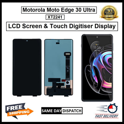 Motorola Edge 30 Ultra XT2241  Display Screen Touch Digitizer Replacement LCD