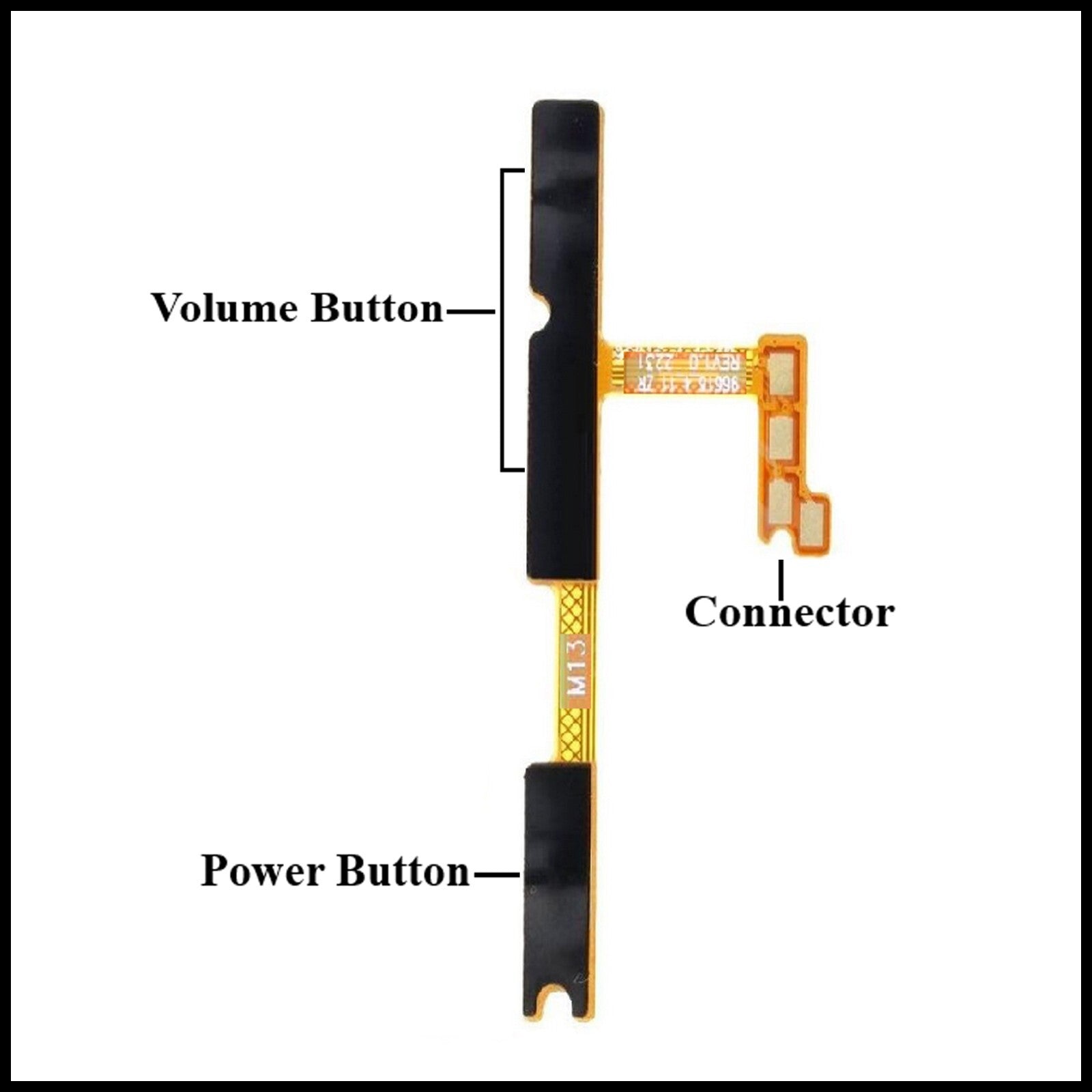 For Samsung Galaxy A04 / A045F Power Flex Cable & Volume Button Flex Replacement
