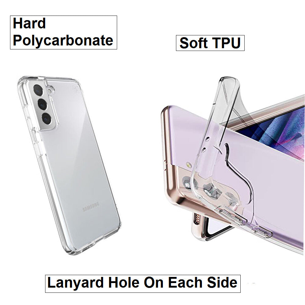 For Samsung Galaxy S21 5G / SM-G991F Slim Clear Shockproof Gel Phone Cover