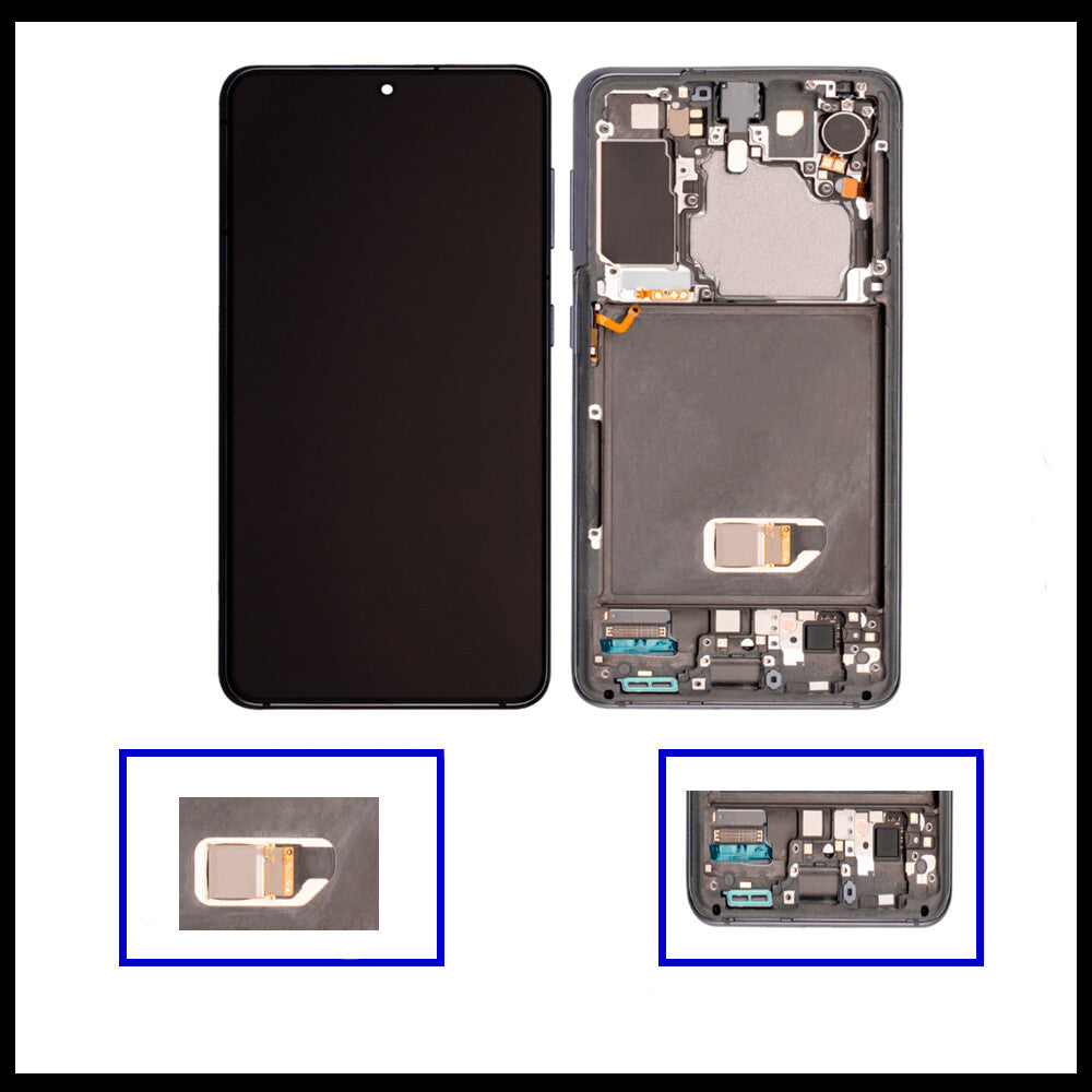 For Samsung Galaxy S21 / SM-G991F Grey Display Screen Touch Replacement LCD