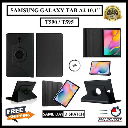 For Samsung Galaxy Tab A 10.1" SM-T590 / T595 360° Rotating Stand Covers