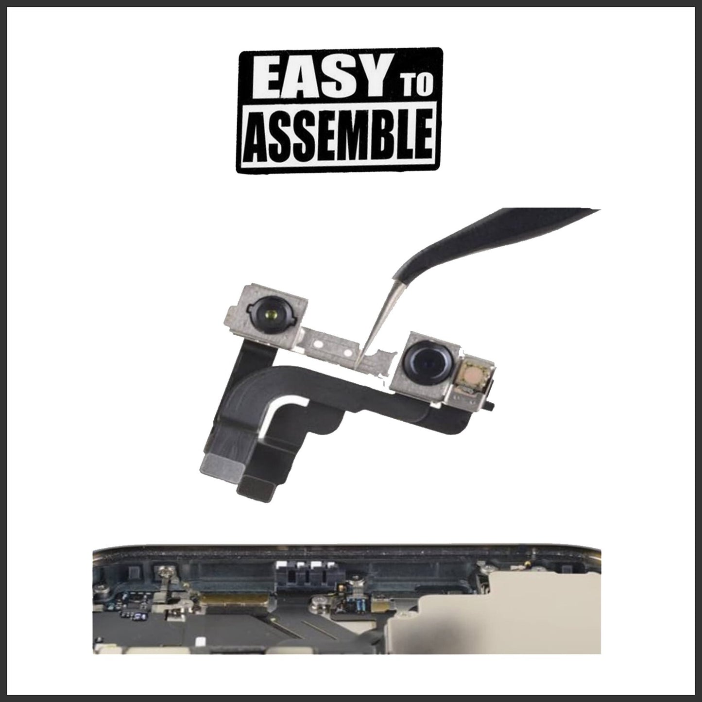 For Apple Gen iPhone 12 Pro max Front Camera Replacement  With Proximity Sensor