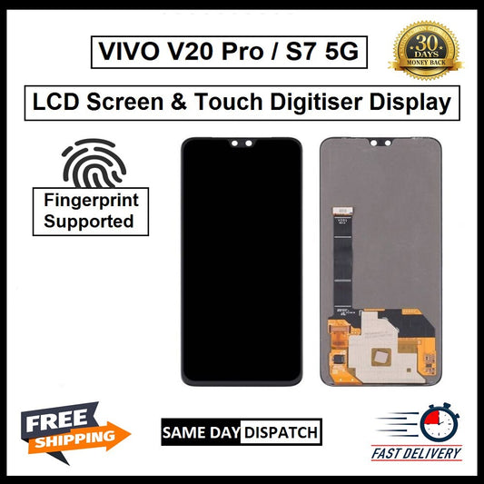 For Vivo  V20 Pro /  S7 5G  Display Screen Touch Digitizer Replacement LCD