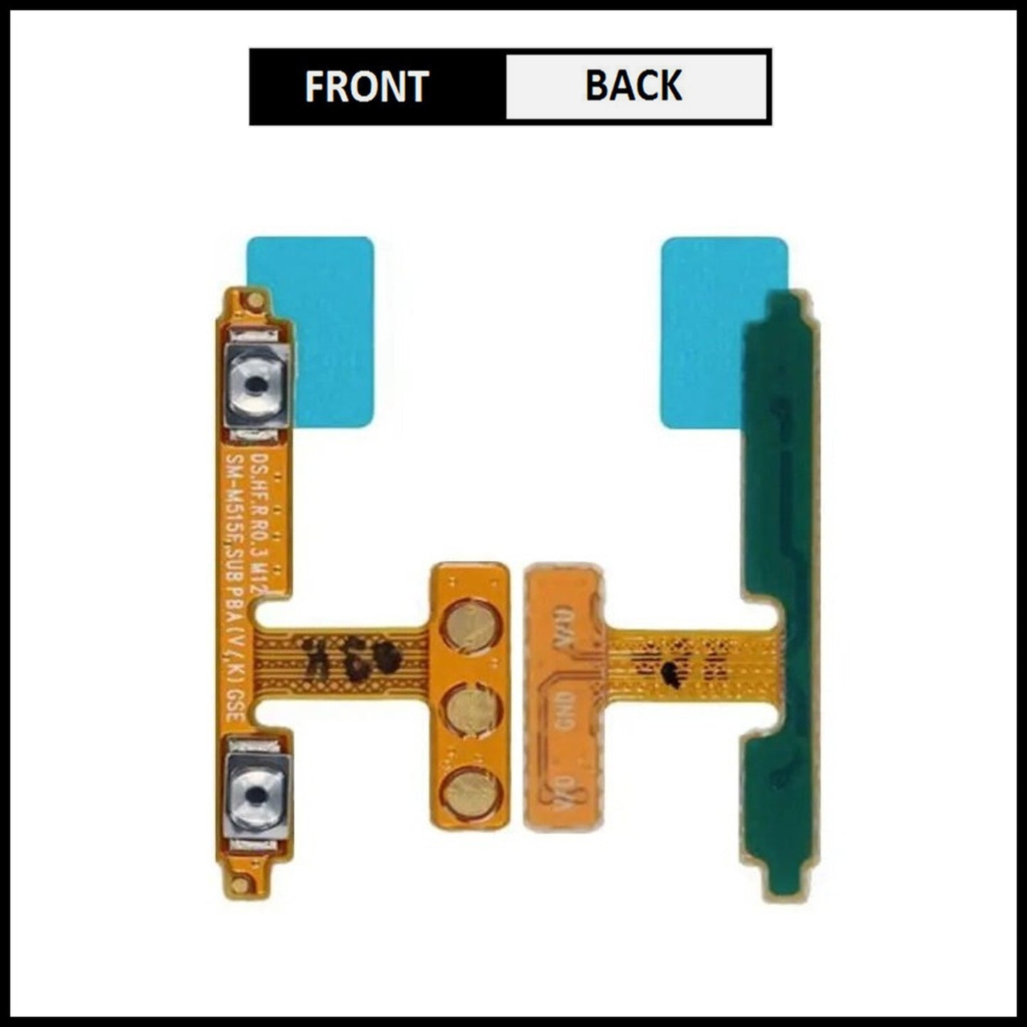 For Samsung Galaxy  A04s / SM-A047F  Volume Button Flex Cable Replacement