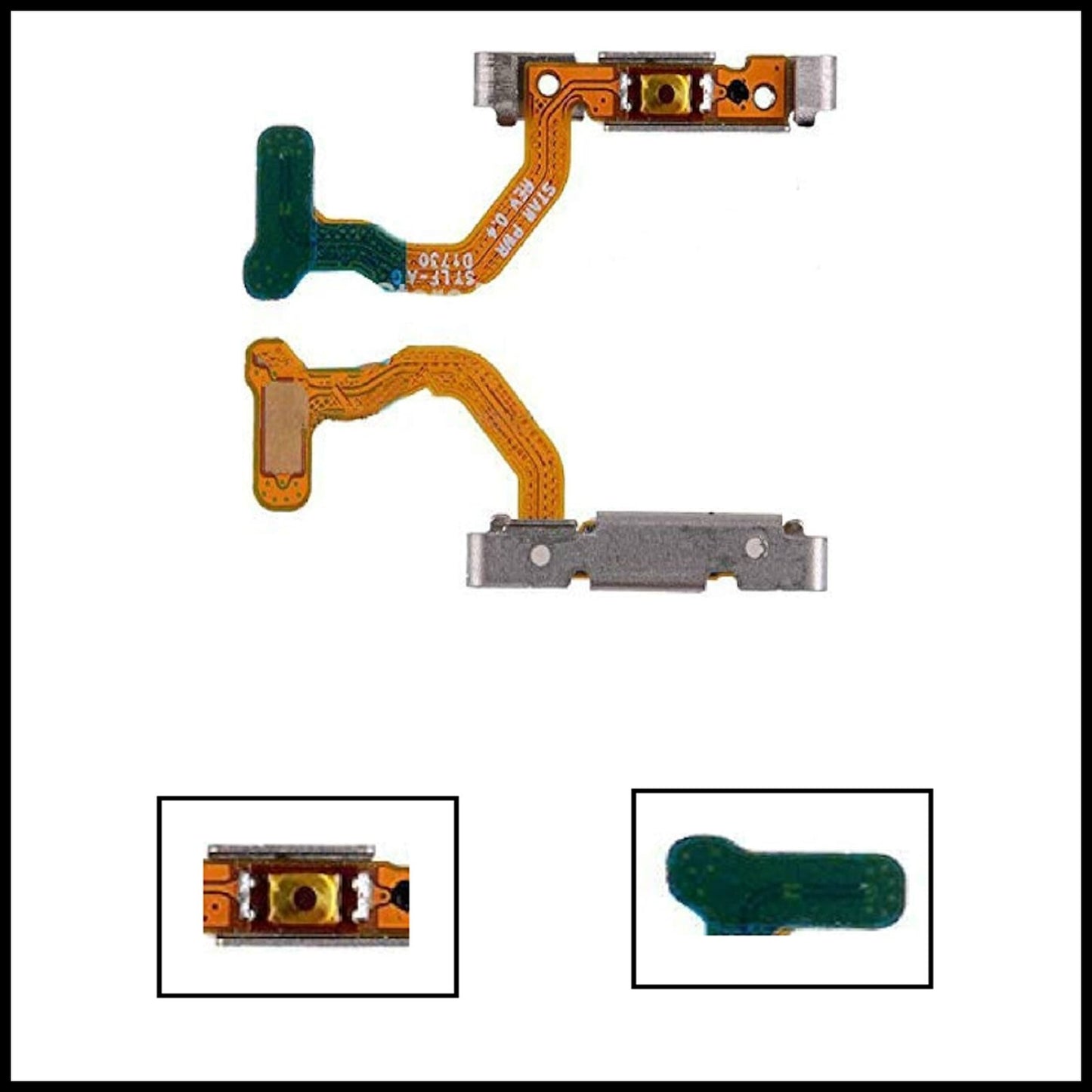 For Samsung Galaxy S9 / S9 Plus G960F /G965F Power Button Flex Cable Replacement