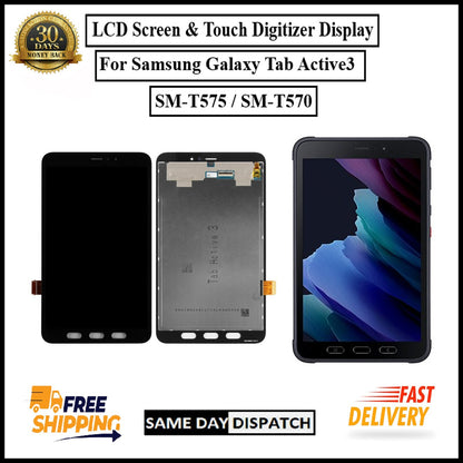 For Samsung Galaxy Tab Active 3 (SM-T575/T570)LCD Touch Screen Display Digitizer