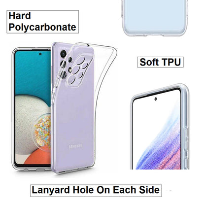 For Samsung Galaxy A53 5G 2022 Slim Clear Shockproof Gel Phone Cover