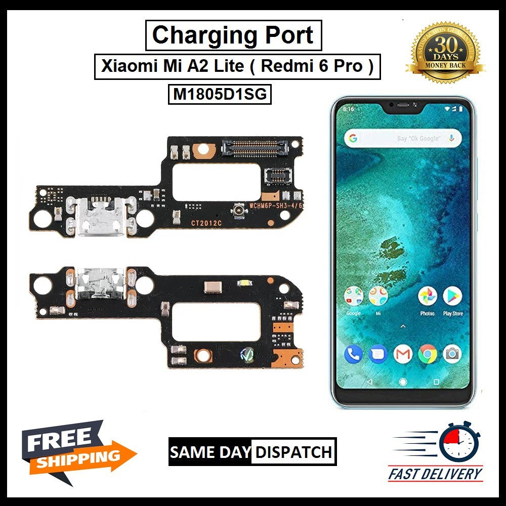 For Xiaomi Redmi A2 Lite / 6 Pro  (M1805D1SG) Charging Port Flex Replacement