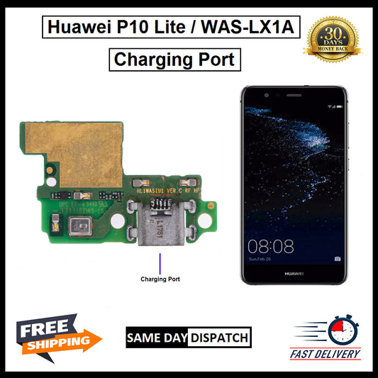 For Huawei P10 Lite WAS-LX1 USB Replacement Charging Port Board Flex Connector