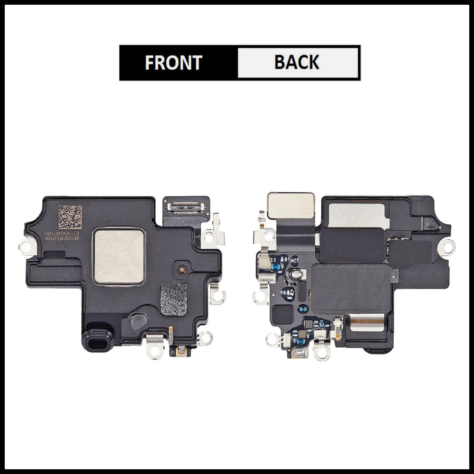 For iPhone 15 Ear Speaker Sensor With Proximity Mic Earpiece Sensor Flex