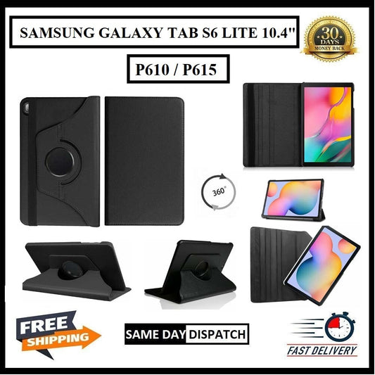 For Samsung Galaxy Tab S6 Lite 10.4" SM-P610 / P615 360° Rotating Stand Covers