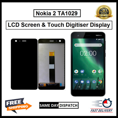For Nokia 2 / TA-1029 LCD Screen Display Touch Digitizer Replacement Assembly 