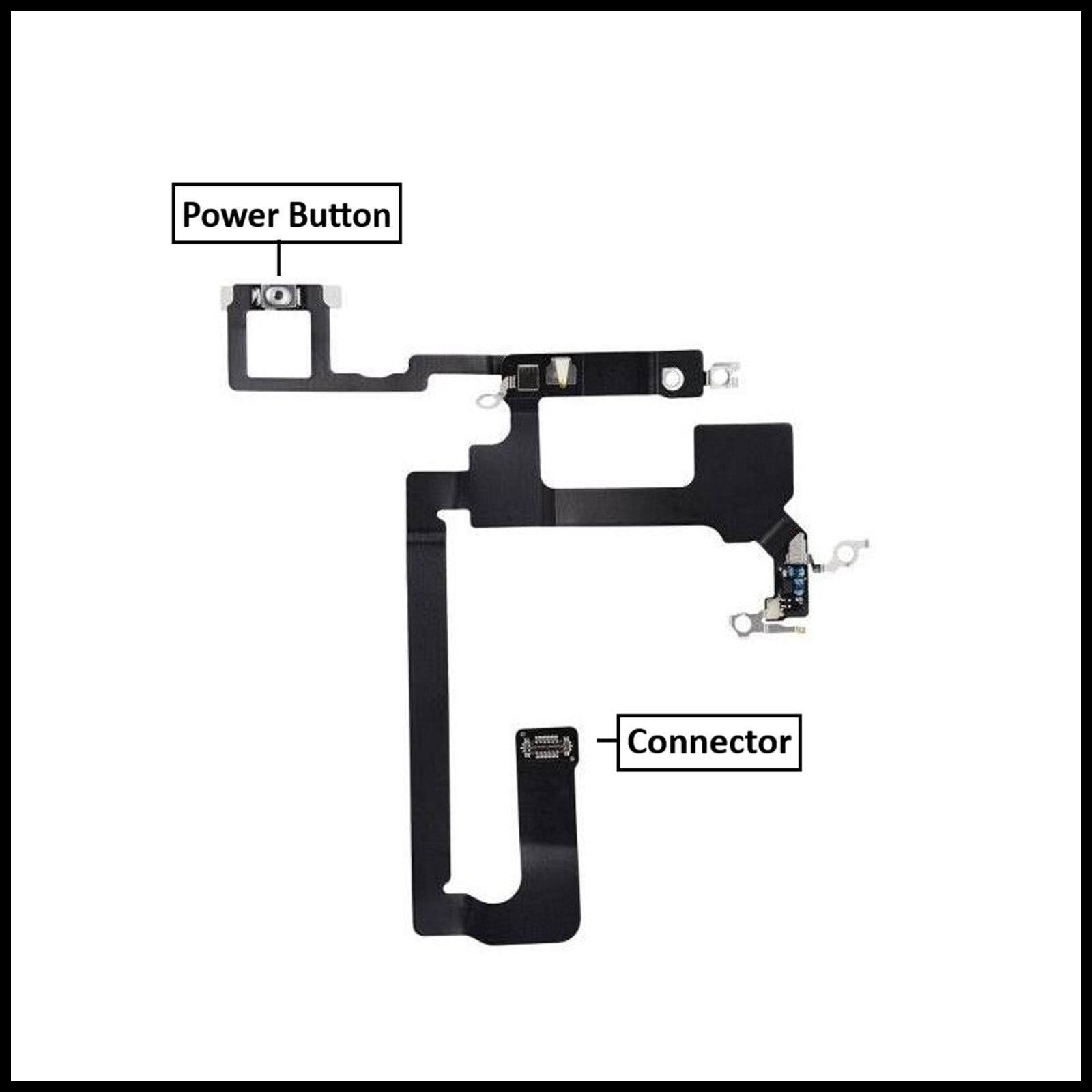 For iPhone 14 Plus Power Flex Cable & Volume Button Flex Replacement