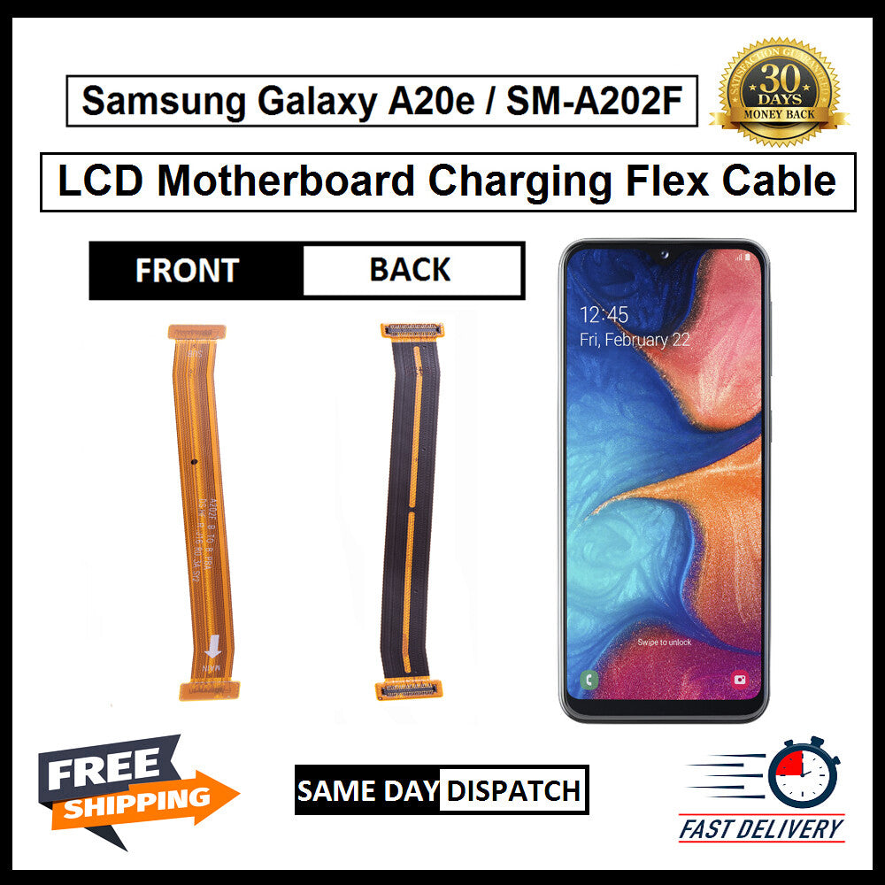For Samsung Galaxy A20E /SM-A202F LCD Main Motherboard Charging Flex Replacement