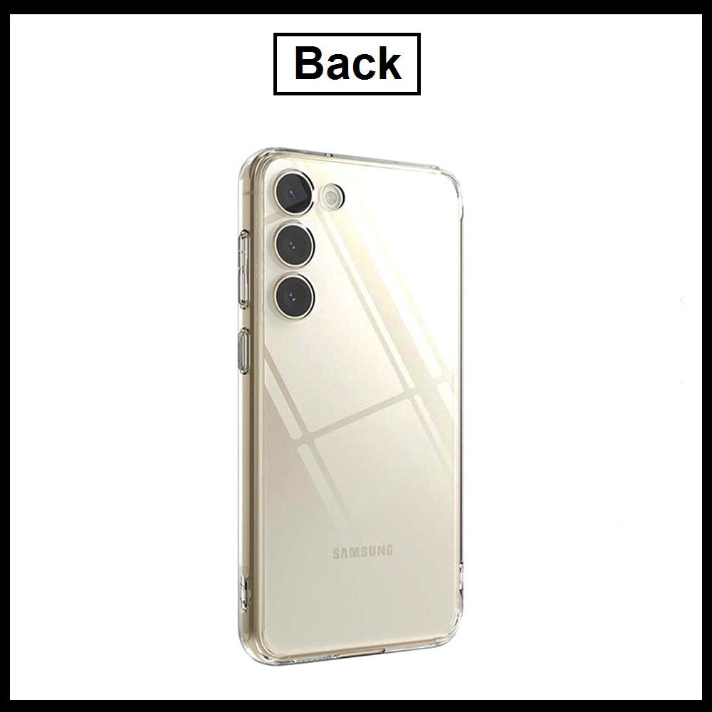 For Samsung Galaxy S23 Plus & S916B Slim Clear Shockproof Gel Phone Cover