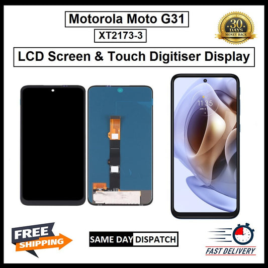 Motorola Moto G31 XT2173-3  Display Screen Touch Digitizer Replacement LCD