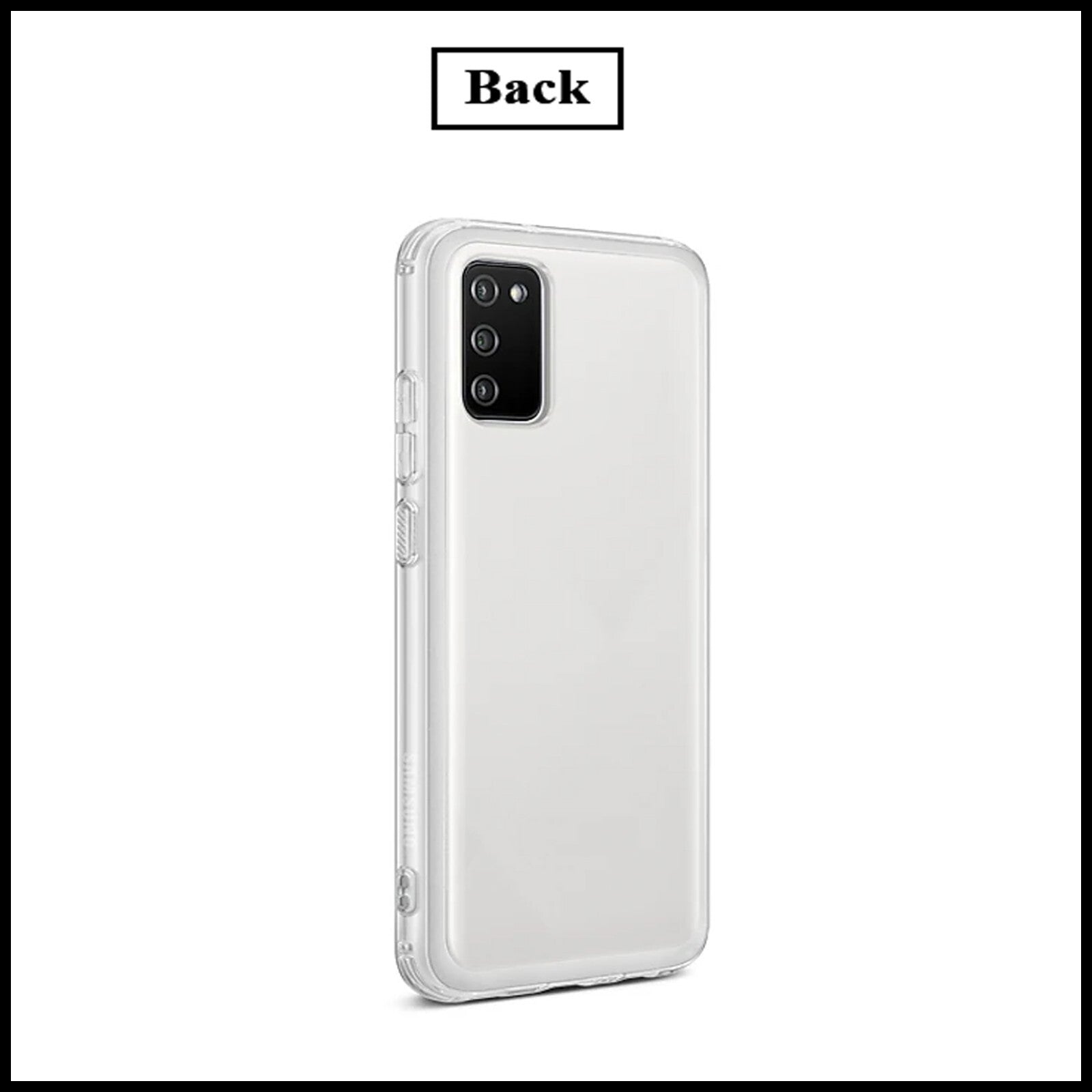 For Samsung Galaxy A03s Slim Clear Shockproof Gel Phone Cover