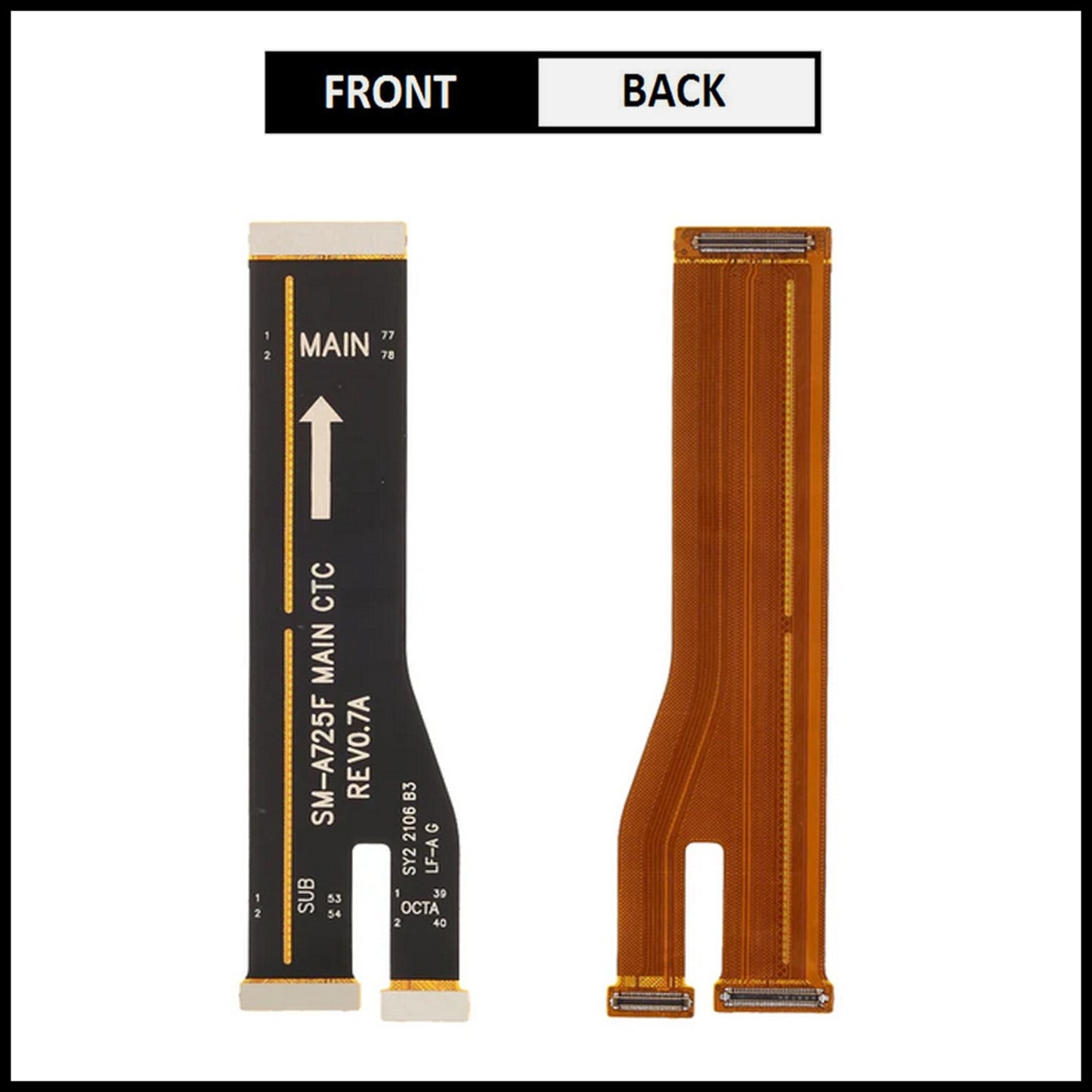 For Samsung Galaxy A72/SM-A725F Main Motherboard Charging Flex Cable Replacement