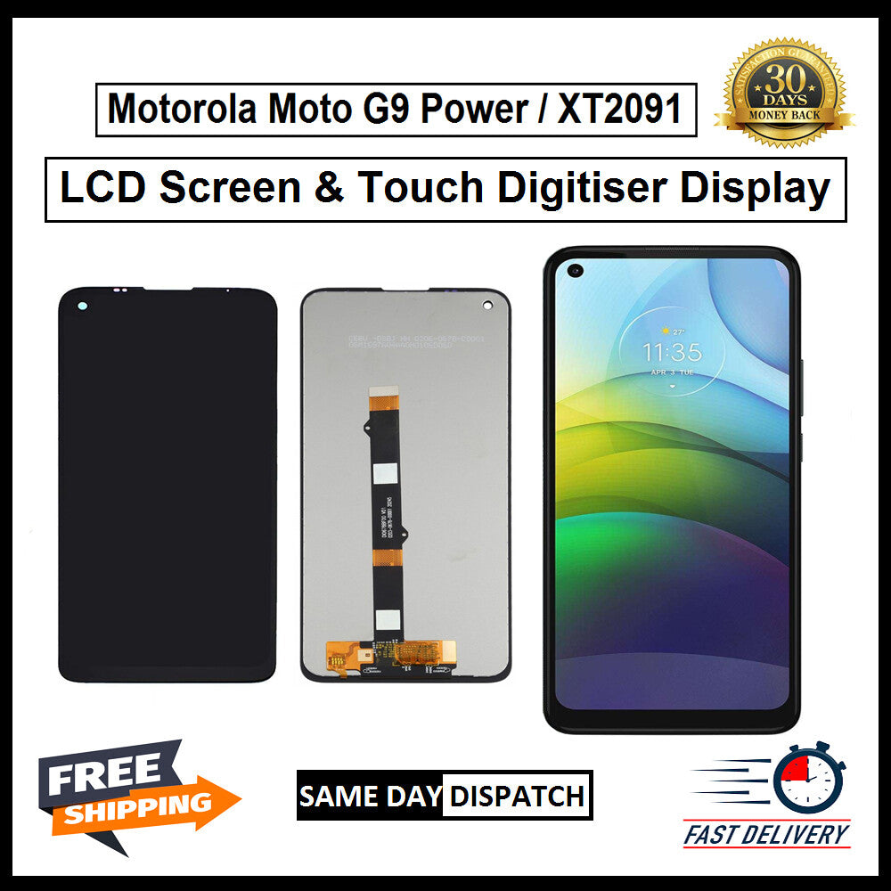 For Motorola Moto G9 Power XT2091 Display Screen Touch Digitizer Replacement LCD