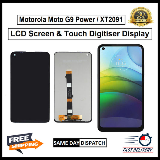 For Motorola Moto G9 Power XT2091 Display Screen Touch Digitizer Replacement LCD