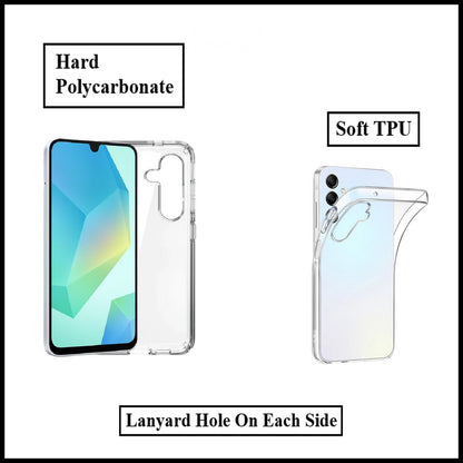 For Samsung Galaxy A26 5G Slim Clear Shockproof Gel Phone Cover