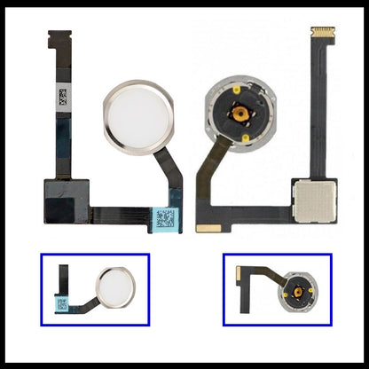 For iPad Air 2  A1566 / A1567 Genuine Home Button Flex Black / White