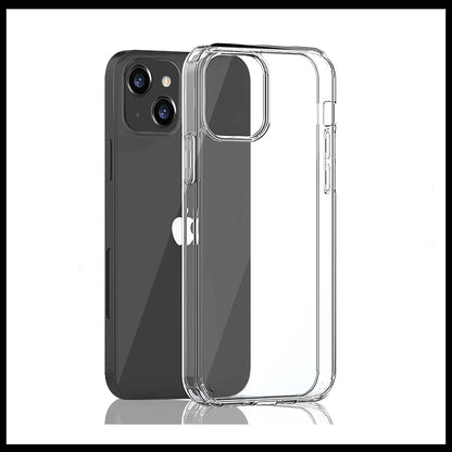 For Apple iPhone 13 Slim Clear Shockproof Gel Phone Cover
