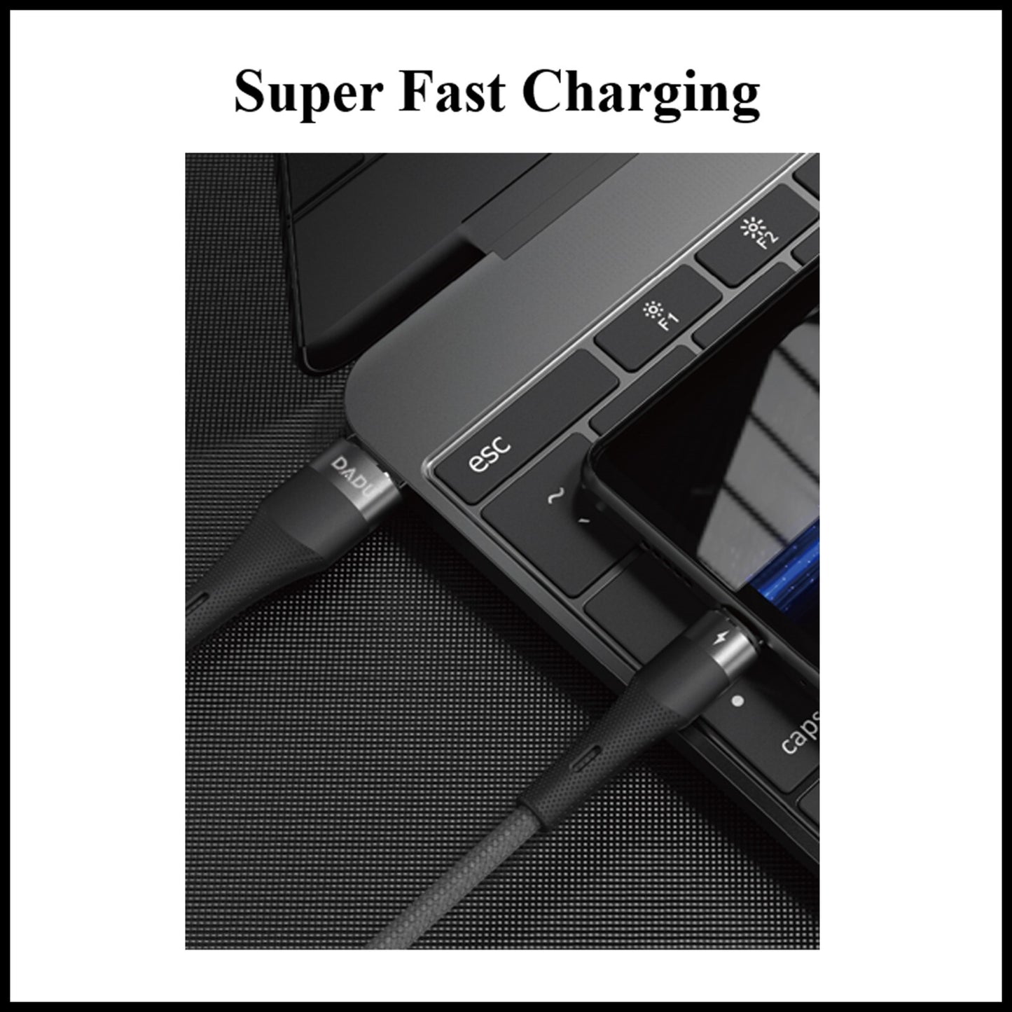 For Dadu Fast Charger USB to iPhone Data Cable - 2M
