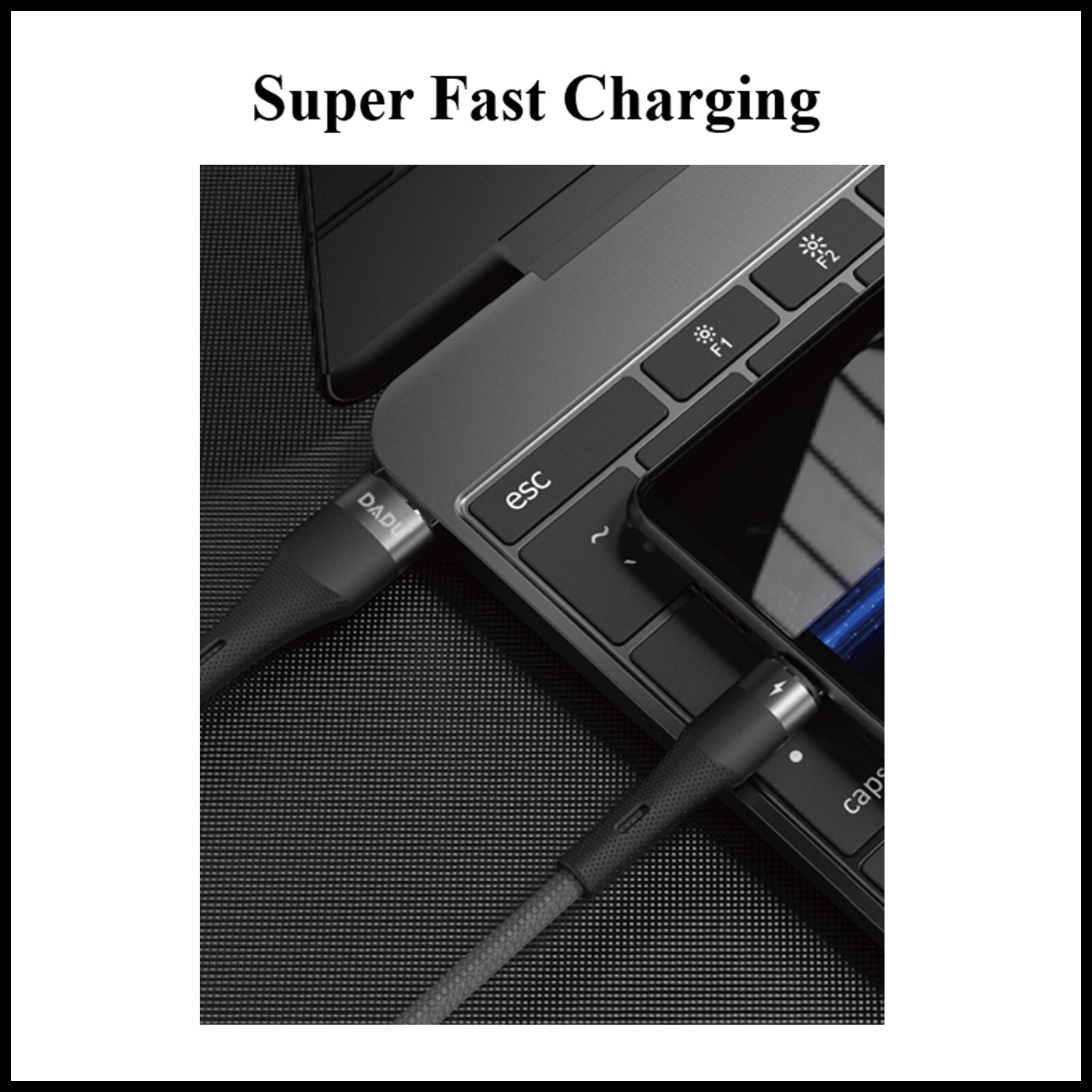 For Dadu Fast Charger USB to iPhone Data Cable - 2M