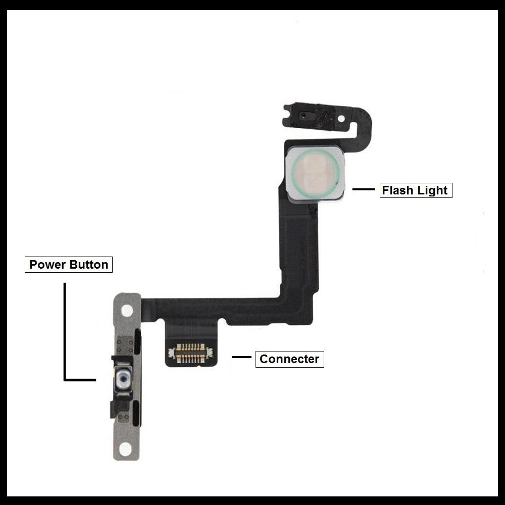 For iPhone 11 Power Flex Cable & Volume Button Flex Replacement