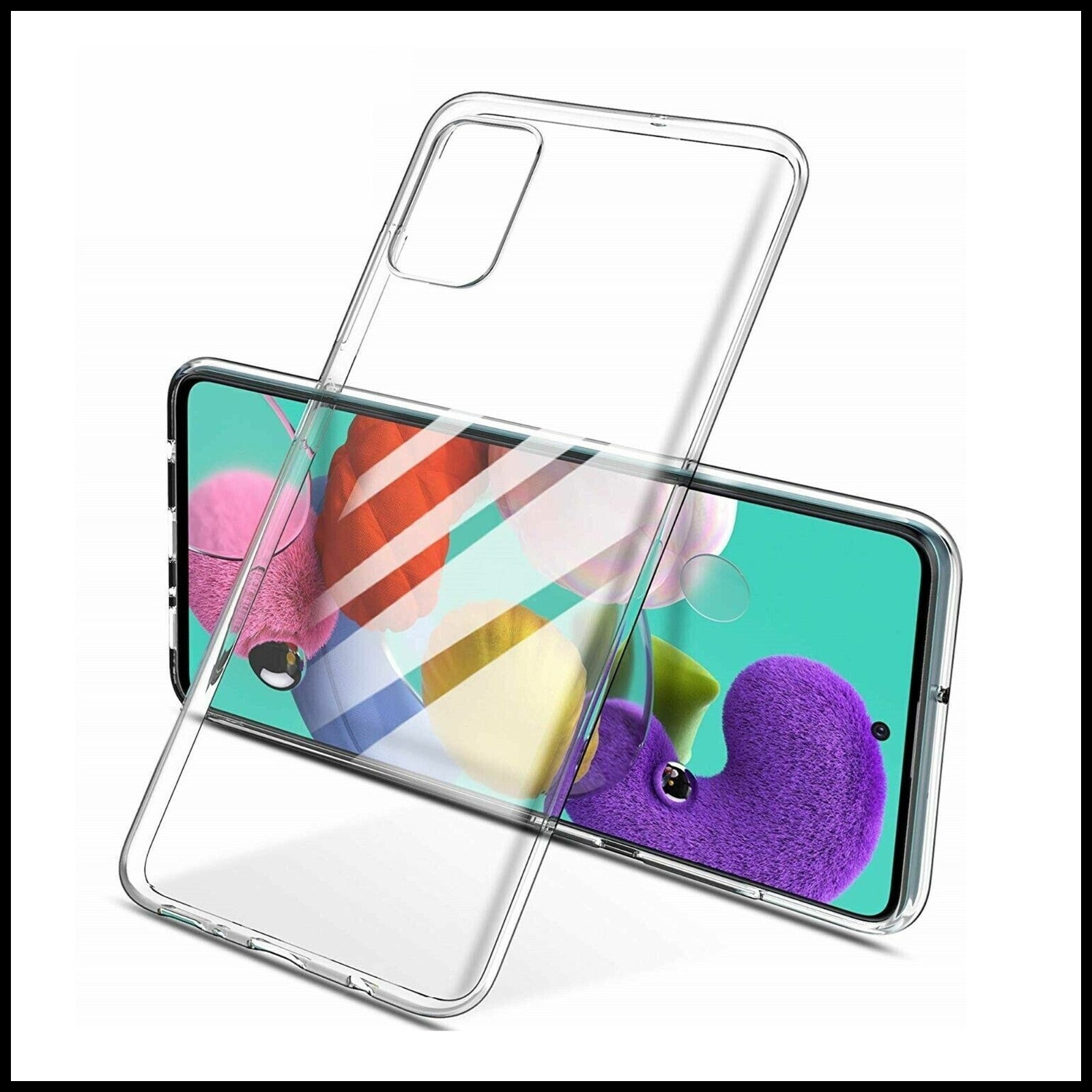 For Samsung Galaxy A51 5G Slim Clear Shockproof Gel Phone Cover