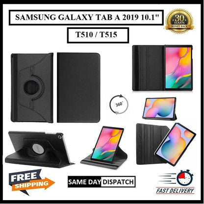 For Samsung Galaxy Tab A 2019 10.1" SM-T510 / T515 360° Rotating Stand Covers