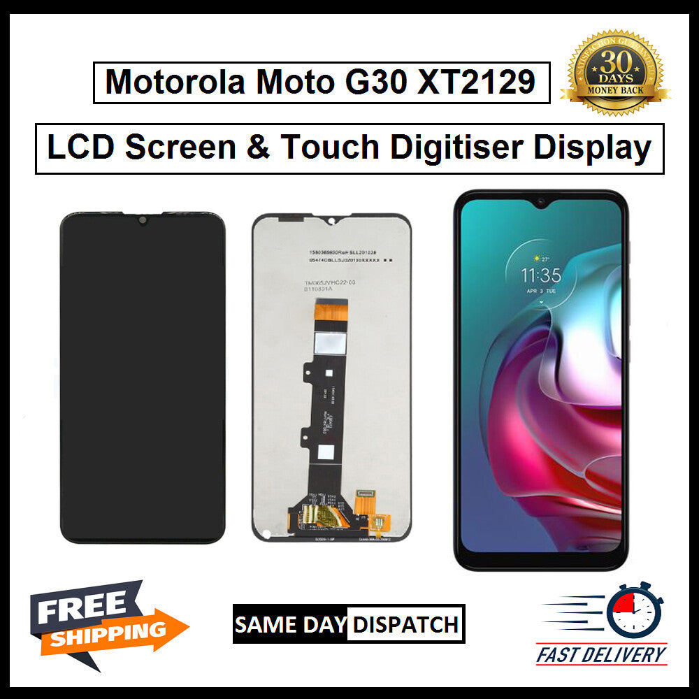 Motorola Moto G30 XT2129 Display Screen Touch Digitizer Replacement LCD